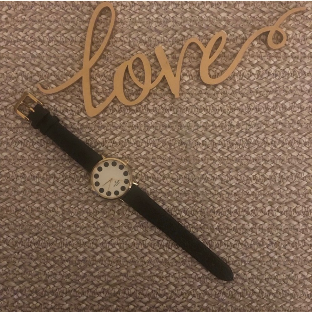 Kate spade  Chick black watch